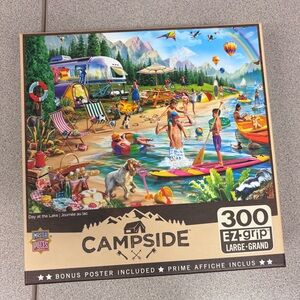 MasterPieces Campside 300-Piece EZ-Grip Puzzle - Multicolor